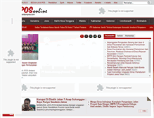 Tablet Screenshot of harianjayapos.com